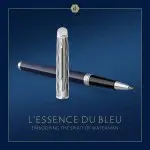 Ручка роллер Waterman Hemisphere L`Essence du Bleu (CW2166469) LaqBlue CT F черн. черн. подар.кор.