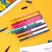 Фломастеры Deli EC157-24 ColoRun 24цв. пакет с европодвесом