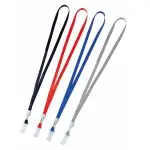 Шнур для бейджа Deli E5764 48.5х1см нейлон ассорти (упак.:20шт) пластиковый пакет