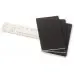 Блокнот Moleskine CAHIER JOURNAL QP318 Large 130х210мм обложка картон 80стр. нелинованный черный (3шт)
