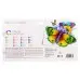 Восковые мелки Deli EC20020 Color Emotion трехгранные 24цв. картон.кор./европод.