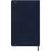 Блокнот Moleskine CLASSIC SOFT QP618B20 Large 130х210мм 192стр. нелинованный мягкая обложка синий сапфир