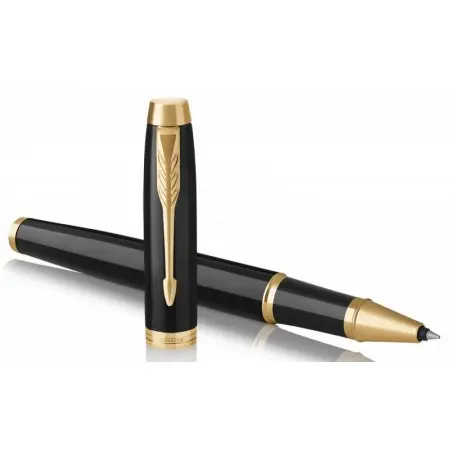 Ручка роллер Parker IM Core T321 (1931659) Black GT F черн. черн. подар.кор.
