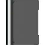 Папка-скоросшиватель Бюрократ -PS-K20BLCK A4 прозрач.верх.лист карм.на лиц.стор. пластик черный 0.12/0.16