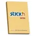 Блок самоклеящийся бумажный Stick`n 21390 51x76мм 100лист. 70г/м2 пастель оранжевый