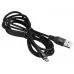 Кабель Digma MICROUSB-2M-BRAIDED-BLK USB (m)-micro USB (m) 2м черный