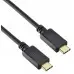 Кабель Digma Power Delivery 60W PD-60W-3M USB Type-C (m)-USB Type-C (m) 3м черный
