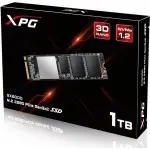 Накопитель SSD A-Data PCIe 3.0 x4 1TB ASX6000PNP-1TT-C XPG SX6000 Pro M.2 2280