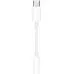 Переходник Apple MU7E2ZM/A Jack 3.5 (f)-USB Type-C (m) белый