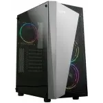 Корпус Zalman S4 Plus черный без БП ATX 7x120mm 2xUSB2.0 1xUSB3.0 audio bott PSU