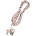Кабель Redline Candy УТ000021996 USB (m)-USB Type-C (m) 1м розовый