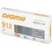 Накопитель SSD Digma PCIe 3.0 x4 512GB DGSM3512GS33T Mega S3 M.2 2280