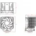 Устройство охлаждения(кулер) ID-Cooling SE-226-XT ARGB Soc-AM5/AM4/1151/1200/1700 черный 4-pin 16-32dB Al+Cu 250W 1300gr Ret
