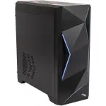 Корпус Hiper A68 черный без БП mATX 1x80mm 1x92mm 2xUSB2.0 1xUSB3.0 audio