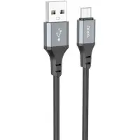 Кабель Hoco X92 Honest Micro USB (m)-micro USB (m) 3м черный коробка