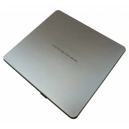 Привод DVD-RW LG GP60NS60 серебристый/черный USB slim ultra slim внешний RTL