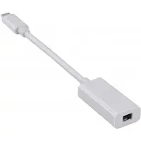 Адаптер Buro BHP RET TPC_MDP miniDisplayPort (f)-USB Type-C (m) белый
