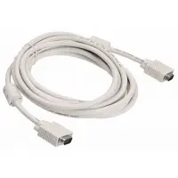 Кабель Buro CAB016S-5M VGA (m) VGA (m) 5м феррит.кольца серый