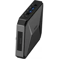 Неттоп Chuwi HeroBox N-series N100 (0.8) 8Gb SSD256Gb UHDG CR Windows 11 Professional GbitEth WiFi BT черный