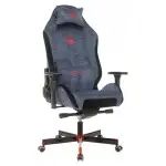 Кресло игровое A4Tech Bloody GC-470 синий с подголов. крестов. металл