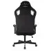 Кресло игровое Knight Outrider черный Light-20 с подголов. крестов. металл
