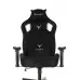 Кресло игровое Knight Outrider черный Light-20 с подголов. крестов. металл