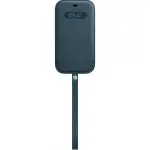 Чехол (футляр) Apple для Apple iPhone 12 Pro Max Leather Sleeve with MagSafe синий балтийский (MHYH3ZE/A)