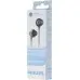 Наушники вкладыши Philips TAUE100BK/00 1.2м черный проводные в ушной раковине