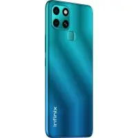 Смартфон Infinix X6511 Smart 6 32Gb 2Gb бирюзовый моноблок 3G 4G 2Sim 6.6" 720x1600 Android 11 Go edition 8Mpix 802.11 b/g/n NFC GPS GSM900/1800 GSM1900 TouchSc FM microSD max512Gb