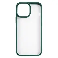 Чехол (клип-кейс) для Apple iPhone 13 Pro Max Usams US-BH771 прозрачный/зеленый (УТ000028123)