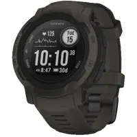 Смарт-часы Garmin Instinct 2 45мм 0.9" LCD корп.темно-серый рем.темно-серый разм.брасл.:22мм (010-02626-00)
