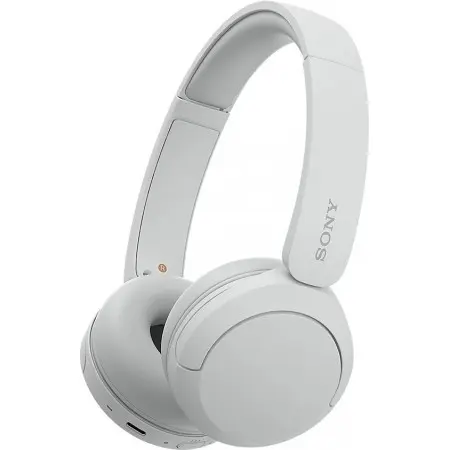 Наушники накладные Sony WH-CH520 белый беспроводные bluetooth оголовье (WH-CH520/W)