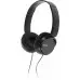 Гарнитура накладные Sony MDR-ZX110AP 1.2м черный проводные оголовье