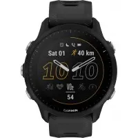 Смарт-часы Garmin Forerunner 955 33мм 1.3" корп.черный рем.черный разм.брасл.:130-220мм (010-02638-30)