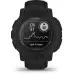Смарт-часы Garmin Instinct 2 Solar 45мм 0.9" AMOLED корп.черный силикон рем.черный (010-02627-03)