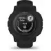 Смарт-часы Garmin Instinct 2 Solar 45мм 0.9" AMOLED корп.черный силикон рем.черный (010-02627-03)