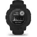 Смарт-часы Garmin Instinct 2 Solar 45мм 0.9" AMOLED корп.черный силикон рем.черный (010-02627-03)