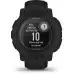 Смарт-часы Garmin Instinct 2 Solar 45мм 0.9" AMOLED корп.черный силикон рем.черный (010-02627-03)