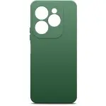 Чехол (клип-кейс) BoraSCO для Infinix Hot 40i/Smart 8/8 Plus/8 Pro Silicone Case 72660 зеленый опал