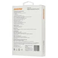 Стыковочная станция Digma HUB-2U3.0СCR-UC-G