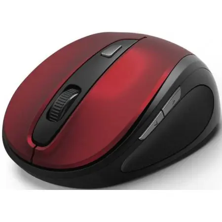 Мышь Hama MW-400 красный оптическая 1600dpi беспров. USB для ноутбука 6but (00182628)