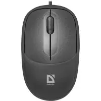 Мышь Defender Datum MS-980 черный оптическая 1000dpi USB для ноутбука 2but (52980)