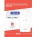 Мобильный аккумулятор Buro BPW10E 10000mAh 10W 2A 2xUSB-A беспров.зар. белый (BPW10E10PWT)