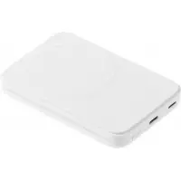 Мобильный аккумулятор Solove W12 5000mAh QC3.0/PD3.0 20W 3A USB-C беспров.зар. белый (W12 WHITE RUS)