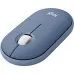 Мышь Logitech Pebble M350 синий/голубой оптическая 1000dpi silent беспров. BT/Radio USB 2but (910-006655)