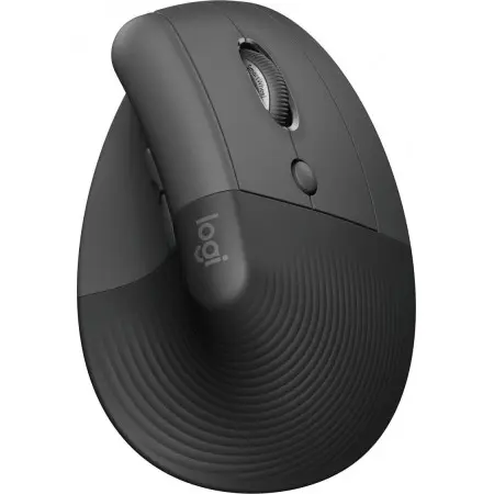 Мышь Logitech Lift графитовый оптическая 4000dpi беспров. USB 5but (910-006473)