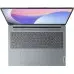 Ноутбук Lenovo IdeaPad Slim 3 16IRU8 Core i7 1355U 16Gb SSD512Gb Intel Iris Xe graphics 16" IPS WUXGA (1920x1200) noOS grey WiFi BT Cam (82X80005RK)