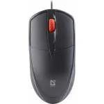 Мышь Defender Icon MB-057 черный оптическая 1000dpi silent USB 2but (52057)
