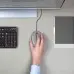 Мышь Logitech M110 Silent серый/темно-серый оптическая 1000dpi silent USB 2but (910-006760)