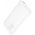 Мобильный аккумулятор Hoco J87 Tacker 10000mAh QC3.0/PD3.0 20W 3A USB-A/USB-C белый (J87 TACKER WHITE)